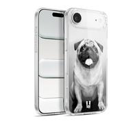 Head Case Designs Cute Male Pug Popular Dog Breeds Gel Case [Military Grade Protection] Compatible with Apple iPhone 17 Air and Compatible with MagSafe