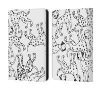 Head Case Designs Dalmatian Dog Breed Patterns 4 Leather Wallet Case Compatible With Amazon Kindle 11th Gen 6in 2022
