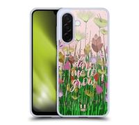 Head Case Designs Dare To Grow Printed Embroidered Quotes Gel Case [Military Grade Protection] Compatible With Samsung Galaxy A26 5G