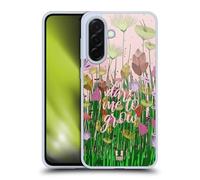 Head Case Designs Dare To Grow Printed Embroidered Quotes Gel Case [Military Grade Protection] Compatible With Samsung Galaxy A36 5G