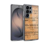 Head Case Designs Debussy Music Sheets Gel Case [Military Grade Protection] Compatible with Samsung Galaxy S26 Ultra and Compatible with MagSafe