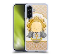 Head Case Designs Dharmacakra Little Buddha Gel Case [Military Grade Protection] Compatible With Samsung Galaxy A56 5G