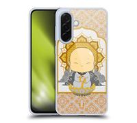 Head Case Designs Dharmacakra Little Buddha Gel Case [Military Grade Protection] Compatible With Samsung Galaxy A36 5G