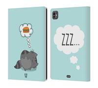 Head Case Designs Dream Wilbur The Cat Leather Wallet Case Compatible With Apple iPad Pro 11 M4 2024