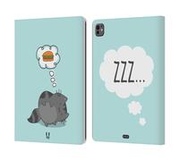 Head Case Designs Dream Wilbur The Cat Leather Wallet Case Compatible With Apple iPad Pro 13 M4 2024