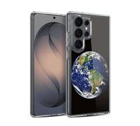 Head Case Designs Earth Outerspace Gel Case [Military Grade Protection] Compatible with Samsung Galaxy S26 Ultra and Compatible with MagSafe