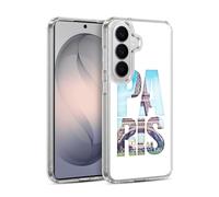 Head Case Designs Eiffel Tower Paris France City Snapshots Gel Case [Military Grade Protection] Compatible with Samsung Galaxy S26 and Compatible with MagSafe