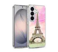 Head Case Designs Eiffel Tower Paris France Full Best Of Places Set 3 Gel Case [Military Grade Protection] Compatible with Samsung Galaxy S26 Plus and Compatible with MagSafe
