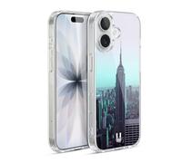 Head Case Designs Empire State Building Manhattan New York Best Of Places Set 2 Gel Case [Military Grade Protection] Compatible with Apple iPhone 17 and Compatible with MagSafe