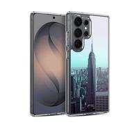Head Case Designs Empire State Building Manhattan New York Best Of Places Set 2 Gel Case [Military Grade Protection] Compatible with Samsung Galaxy S26 Ultra and Compatible with MagSafe
