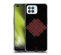 Head Case Designs Endless Knot Symbolism Soft Gel Case Compatible With Oppo F17 Pro / A93 / Reno4 F