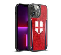 Head Case Designs England St. George Football Kit Flags Gel Armour Case [Military Grade Protection] Compatible With Apple iPhone 13 Pro Max