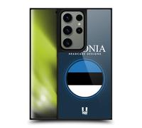 Head Case Designs Estonia Estonian Eesti Flag Flag Patches Gel Armour Case [Military Grade Protection] Compatible With Samsung Galaxy S24 Ultra 5G