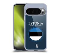 Head Case Designs Estonia Estonian Eesti Flag Flag Patches Gel Case [Military Grade Protection] Compatible with Google Pixel 10 and Compatible with MagSafe