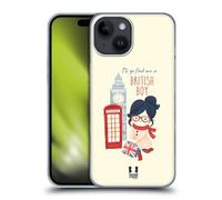 Head Case Designs Find A British Boy I Dream Of London Hard Back Case Compatible With Apple iPhone 15