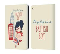 Head Case Designs Find A British Boy London Best Leather Wallet Case Compatible With Apple iPad Air 2 (2014)