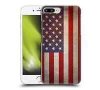 Head Case Designs Flag of the United States of America USA Grunge Country Flags Hard Back Case Compatible With Apple iPhone 7 Plus/iPhone 8 Plus