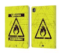 Head Case Designs Flammable Assorted Designs Leather Wallet Case Compatible With Apple iPad Pro 13 M4 2024