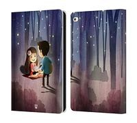 Head Case Designs Flowers And Serenades Aglow With Love Leather Wallet Case Compatible With Apple iPad Air 2 (2014)