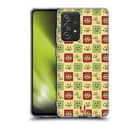 Head Case Designs Frog Animal Board Patterns Gel Case [Military Grade Protection] Compatible With Galaxy A52 / A52s / 5G (2021)