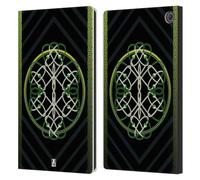 Head Case Designs Garden Of Stars Celtic Shamrock Leather Wallet Case Compatible With Amazon Fire Max 11 2023