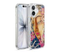 Head Case Designs Gautama Buddha Gel Case [Military Grade Protection] Compatible with Apple iPhone 17 and Compatible with MagSafe
