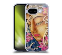 Head Case Designs Gautama Buddha Gel Case [Military Grade Protection] Compatible With Google Pixel 9A