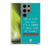 Head Case Designs Get A Life A Gamer'S Life Hard Back Case Compatible With Samsung Galaxy S24 Ultra 5G