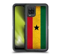 Head Case Designs Ghana Vintage World Flags Ultra-Armoured Shockproof Case [Military Grade Protection] Compatible With Samsung Galaxy A12 (2020)