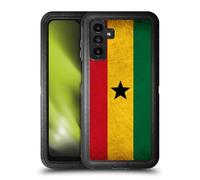 Head Case Designs Ghana Vintage World Flags Ultra-Armoured Shockproof Case [Military Grade Protection] Compatible With Samsung Galaxy A13 5G (2021)