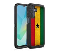 Head Case Designs Ghana Vintage World Flags Ultra-Armoured Shockproof Case [Military Grade Protection] Compatible With Samsung Galaxy A16 5G