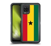 Head Case Designs Ghana World Flags Ultra-Armoured Shockproof Case [Military Grade Protection] Compatible With Samsung Galaxy A12 (2020)