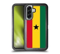 Head Case Designs Ghana World Flags Ultra-Armoured Shockproof Case [Military Grade Protection] Compatible With Samsung Galaxy A56 5G