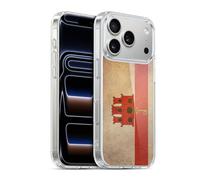 Head Case Designs Gibraltar Gibraltarian Vintage Flags Set 6 Gel Case [Military Grade Protection] Compatible with Apple iPhone 17 Pro and Compatible with MagSafe