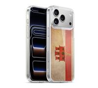 Head Case Designs Gibraltar Gibraltarian Vintage Flags Set 6 Gel Case [Military Grade Protection] Compatible with Apple iPhone 17 Pro Max and Compatible with MagSafe