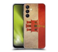 Head Case Designs Gibraltar Gibraltarian Vintage Flags Set 6 Gel Case [Military Grade Protection] Compatible With Samsung Galaxy A25 5G