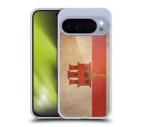 Head Case Designs Gibraltar Gibraltarian Vintage Flags Set 6 Gel Case [Military Grade Protection] Compatible with Google Pixel 10 Pro XL and Compatible with MagSafe