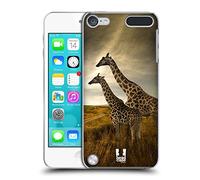 Head Case Designs Giraffe Couple And Landscape Wildlife Hard Back Case Compatible With Apple iPod Touch 5G 5th Gen