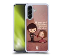Head Case Designs Give You My Heart Cute Emo Love Gel Case [Military Grade Protection] Compatible With Samsung Galaxy A56 5G
