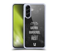 Head Case Designs Give You Rest Christian Typography Series 2 Gel Case [Military Grade Protection] Compatible With Samsung Galaxy A56 5G