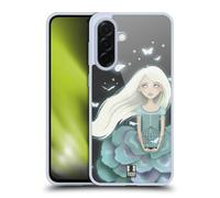 Head Case Designs Glowing Blue Maiden Beautiful Melancholia Gel Case [Military Grade Protection] Compatible With Samsung Galaxy A36 5G