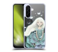 Head Case Designs Glowing Blue Maiden Beautiful Melancholia Gel Case [Military Grade Protection] Compatible With Samsung Galaxy A26 5G