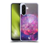 Head Case Designs God Is For Us Christian Typography Gel Case [Military Grade Protection] Compatible With Samsung Galaxy A26 5G