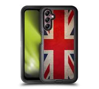Head Case Designs Great Britain UK Grunge Country Flags Ultra-Armoured Shockproof Case [Military Grade Protection] Compatible With Samsung Galaxy A14 5G