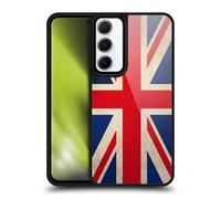 Head Case Designs Great Britain UK Vintage Flags Gel Armour Case [Military Grade Protection] Compatible With Samsung Galaxy A55 5G