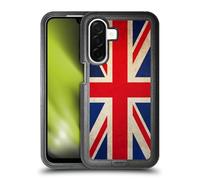 Head Case Designs Great Britain UK Vintage Flags Ultra-Armoured Shockproof Case [Military Grade Protection] Compatible With Samsung Galaxy A26 5G
