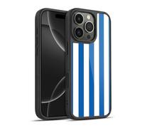 Head Case Designs Greece Gr ountry Flags 1 Gel Armour Case [Military Grade Protection] Compatible With Apple iPhone 16 Pro