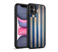 Head Case Designs Greece Gr runge Country Flags 1 Gel Armour Case [Military Grade Protection] Compatible With Apple iPhone 11