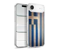 Head Case Designs Greece Gr runge Country Flags 1 Gel Case [Military Grade Protection] Compatible with Apple iPhone 17 Air and Compatible with MagSafe