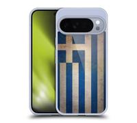 Head Case Designs Greece Greek Hellenic Football Grunge Country Flags 1 Gel Case [Military Grade Protection] Compatible with Google Pixel 10 Pro XL and Compatible with MagSafe